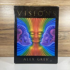 Alex Grey Visions 2 Book Box Set 1990 Limited Edition Art Prints